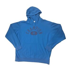 Champion Men's Blue Hoodie